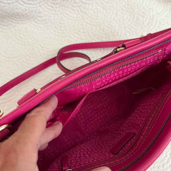 Kate Spade Hot Pink Leather Medium Satchel - Picture 7 of 11